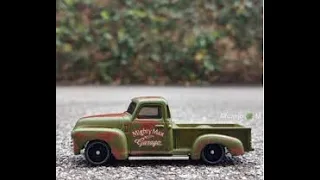 Hotwheels Rod Squad 3/10. '52 Chevy Truck. 1:64 Scale Review
