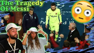 Americans React To The Tragedy of FC Messi!