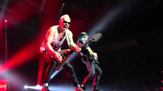 Игра на 4 гитарах. Scorpions 5/06/2015 г.Воронеж