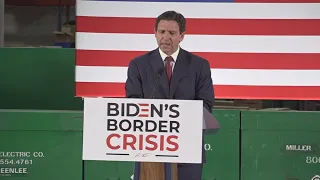 DeSantis speaks on 'Biden's border crisis' in Jacksonville