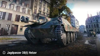Jagdpanzer 38(t) Hetzer | 11 фрагов в Париже