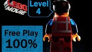 The Lego Movie Videogame - Free Play 100% Flatbush Rooftops