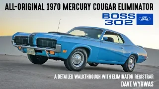 Unrestored 1970 Boss 302 Cougar Eliminator (x2) - Detailed Walkthrough with Dave Wyrwas
