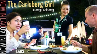 The Carlsberg Girl of Luang Prabang Laos and Village Markets | Now in Lao