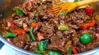 Easy and Tasty way to make PEPPER STEAK every time | Way better than Chinese takeout