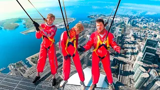 LAST TO LEAVE WORLDS TALLEST TOWER (CN TOWER EDGE WALK)