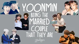 yoonmin being the married couple that they are