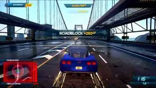 Need For Speed: Most wanted police chase corvette