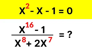 A Very Nice Algebra Problem | Math Olympiad