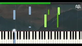 Ennio Morricone - Love Affair | Adelina Piano synthesia tutorial