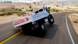 2400 hp Mercedes Unimog U5023 2014 - Forza Horizon 5 - Gameplay (UHD) [4K60FPS]