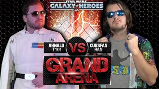 REALTIME GRAND ARENA CONTENT CREATOR SHOWDOWN - THE BEST GRAND ARENA EVER - AHNALDT101 VS CUBSFANHAN