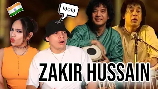 Latin Musicians react to Zakir Hussain - Horse Running  for the first time