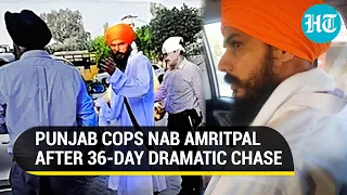 Amritpal Singh arrested after 36-day manhunt; Punjab cops urge 'Maintain Peace' I Watch