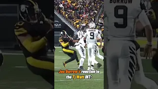 Joe Burrow is SICK of Tj Watt😅 #shorts