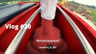 Vlog #20 Die Weizenaussaat beginnt! #JohnDeere8400R #Horsch