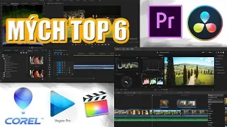 MÝCH TOP 6 programů pro střih videa