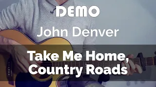 John Denver ( Take Me Home, Country Roads ) - Tuto Guitare Facile