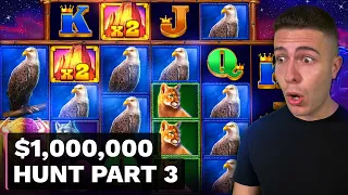 $1000000 BONUS HUNT OPENING - Part 3 🎰 89 Slot Bonuses - Buffalo King Megaways & Reactoonz