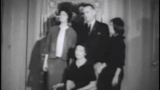 November 28, 1963 - New President Lyndon B. Johnson poses with Lady Bird, Lynda Bird and Luci Baines