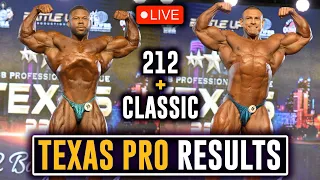 Texas Pro RESULTS + REVIEW 2023 | 212 + Classic Physique