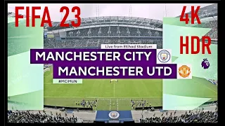 FIFA 23 - Man City vs. Man United - Premier League22/23 Full Match at Etihad - PS5 Gameplay | 4K