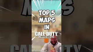 TOP 5 MAPS IN BO4! | Call of Duty Shorts