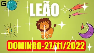 HOROSCOPO DIARIO | DOMINGO | 27/11/2022 | LEÃO