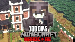 EU SOBREVIVI 100 DIAS EM UMA CASA NO MINECRAFT - A MINHA CASA NOVA!