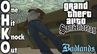 GTA San Andreas - ONE HP SPEEDRUN - Badlands