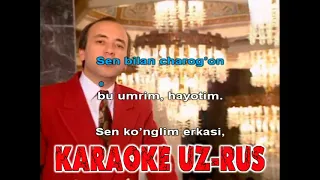 Muhriddin Xoliqov Go`zalimsan karaoke