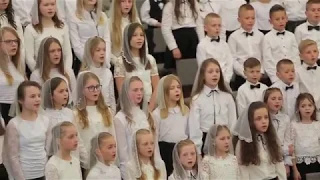 "Тихий поранок", дитячий хор церкви "Христа-Спасителя", м.Луцьк