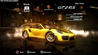 Need For Speed : Most Wanted Remastered - Porsche 911 GT2 RS (991) - Gameplay PC