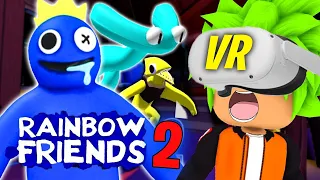 Przechodzę RAINBOW FRIENDS ale na VR | Roblox