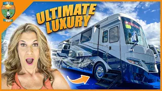 UNIQUE Luxury Diesel Motorhome With Brand New Floor Plan -- 2023 Newmar London Aire!