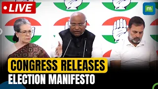 Live | Congress Releases Manifesto For Lok Sabha Elections 2024 | Rahul Gandhi, Mallikarjun Kharge