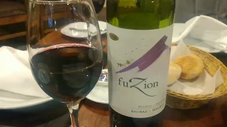 Vino Fuzion Shiraz Malbec Cosecha 2016 de Mendoza - Argentina