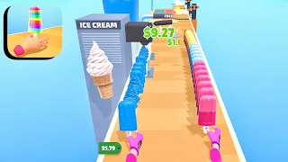 Popsicle Stack ​- All Levels Gameplay Android,ios (Levels 95-96)