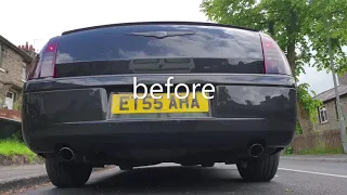 Chrysler 300c suitcase muffler delete