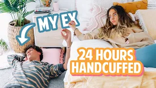 HANDCUFFED TO MY EX FOR 24 HOURS *sleeping together lol