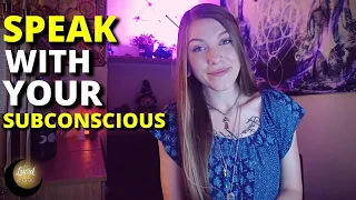 How to Talk to Your Subconscious Mind in a Lucid Dream ➤ Subconscious Reprogramming / Dream Therapy