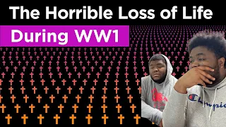 (Twins React) to The Loss of Life in WWI Visualized REACTION