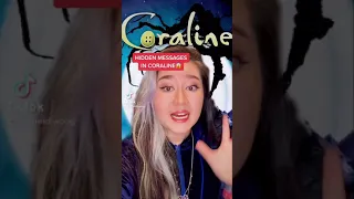 HIDDEN MESSAGES In CORALINE That You Missed😱‼️ #tiktok #shorts #coraline