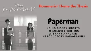 Paperman: Thesis Template for Literary Analysis