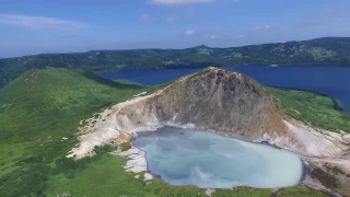 Курильские острова - съёмка с квадрокоптера