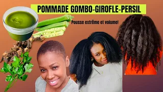 🌿#194. POMMADE GOMBO | PERSIL | GIROFLE - CHEVEUX PLUS LONGS ET PLUS VOLUMINEUX!