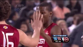 2010 NBA All Star Game Best Plays full game highlights МАТЧ ВСЕХ ЗВЁЗД НБА 10