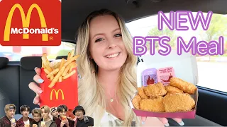 McDonald's BTS Meal || New Sauces: Cajun & Sweet Chili Review || Taste Test