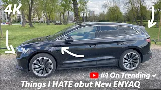 Škoda Enyaq iV 2021 Things I dislike (Not great, not terrible) Better than ID4, not good as Model Y