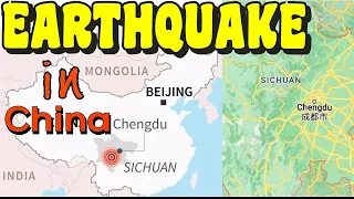 6.8 MAGNITUDE EARTHQUAKE IN CHINA | SICHUAN CHINA |